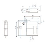 Hot Sales KST DS125MG 7KG 6V High Torque Metal Gear Digital Servo for Fixed-wing FPV Drone UAV Helicopter Airplane RC Models